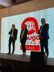 Victor Mellão, da MasterInt. Group, palestrando na Anuga Select Brasil 2024